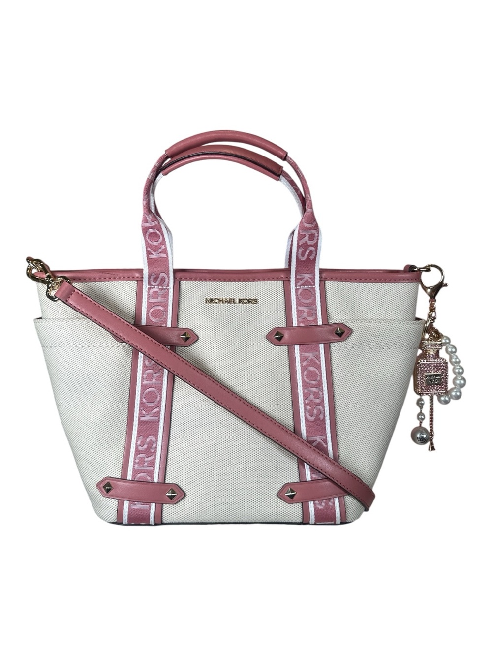 Michael Kors Maeve Logo Convertible Tote NWOT - Picture 17 of 17